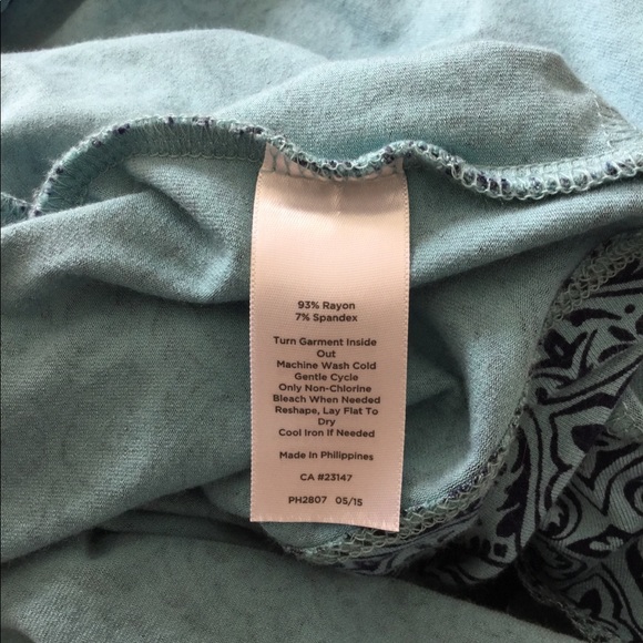 Talbots Wrap Top Long Sleeves Size XL - Picture 8 of 8